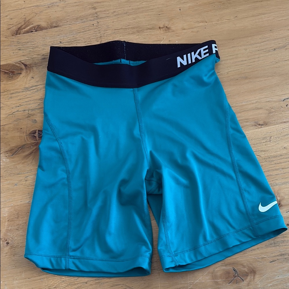 Nike Teal Athletic Shorts
